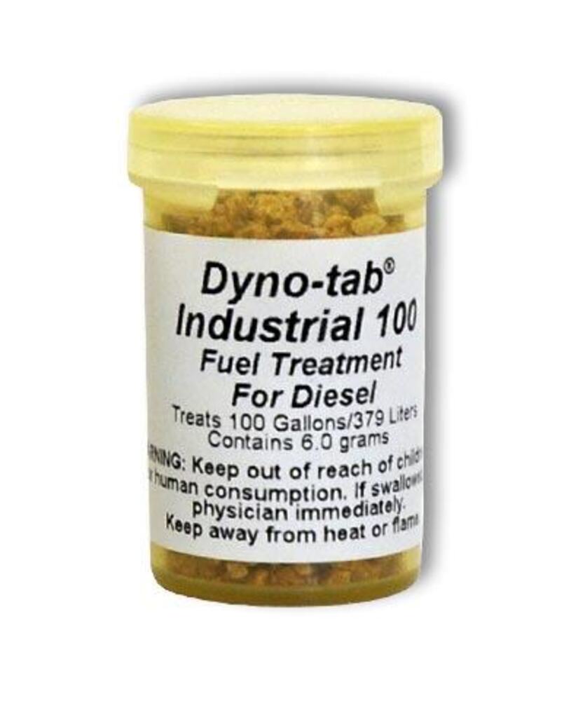 Dyno-tab® Diesel Treatment 6-gram Vial 45806 - Fleet & Industrial For gasoline & diesel
 Treats 379 Liters